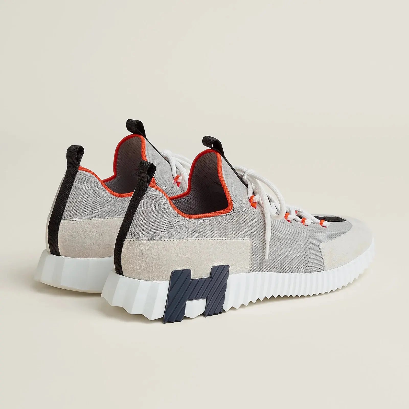 Hermès Slip-On-Sneaker grau Herren